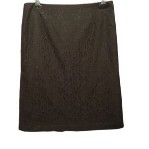 BLACK lace skirt
